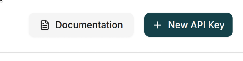 Click the + New API Key button