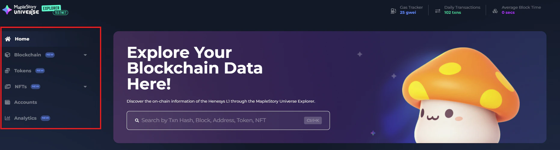 MSU Explorer Navigation Tabs MSU Explorer Navigation Tabs