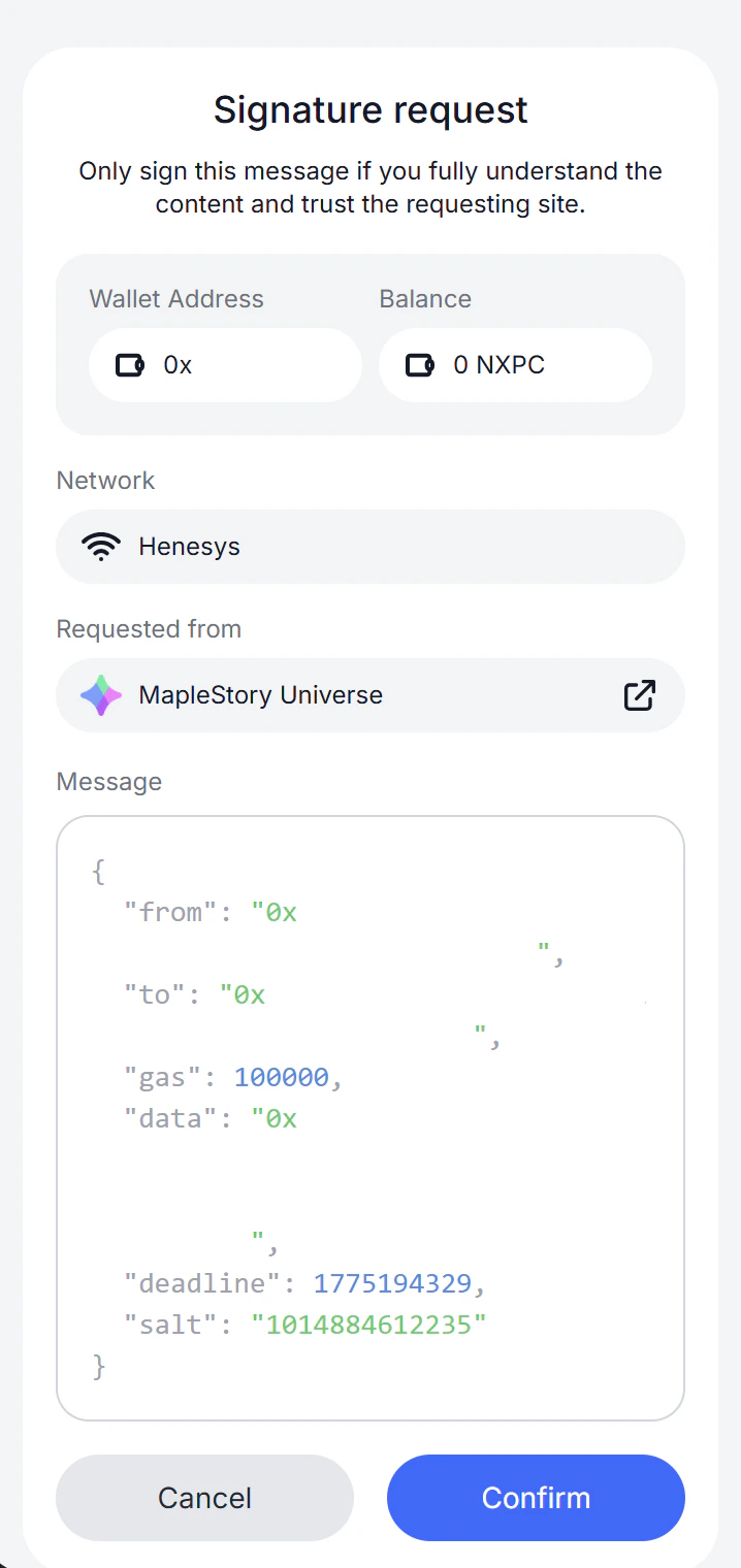 5 Signature Request 5 Signature Request