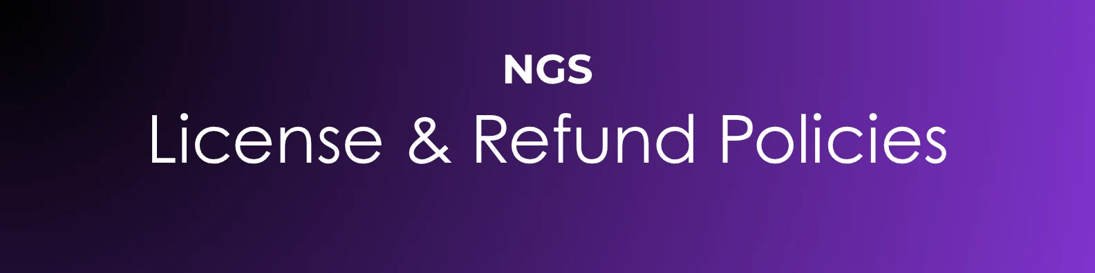 NGS Policies