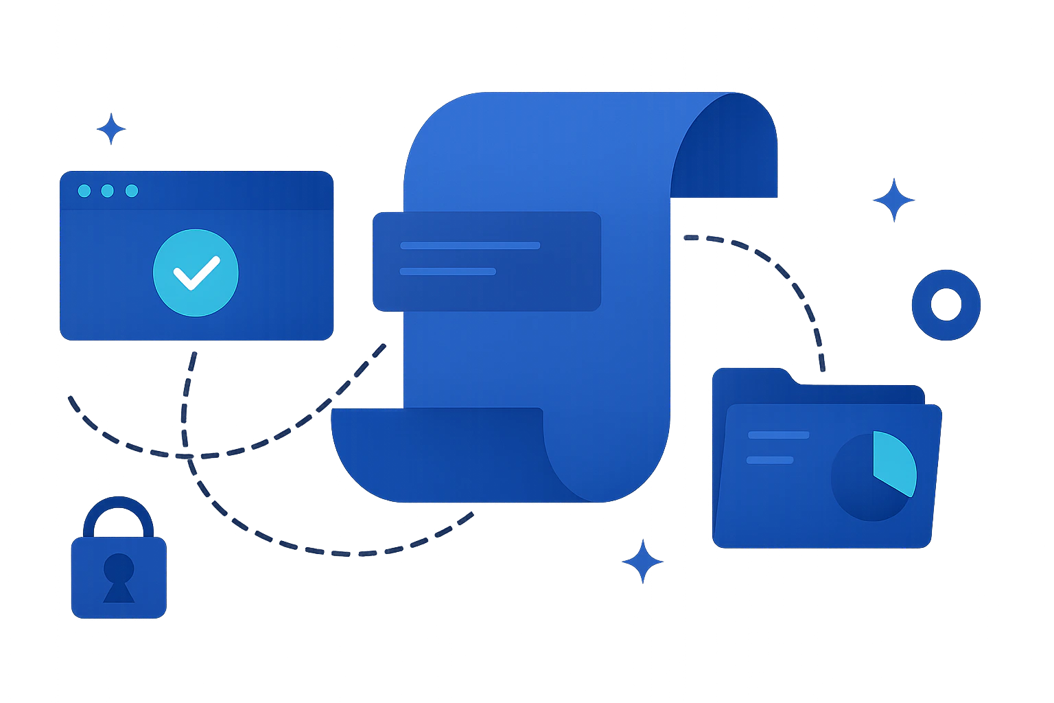 Graphic of workflow automation