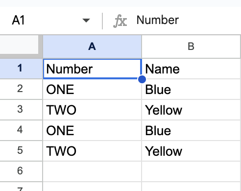Image showing JSON example