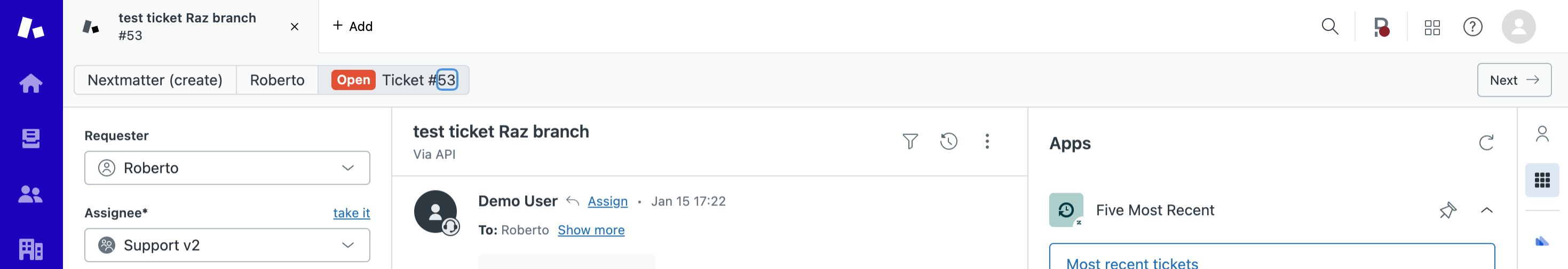 Image showing ticket number