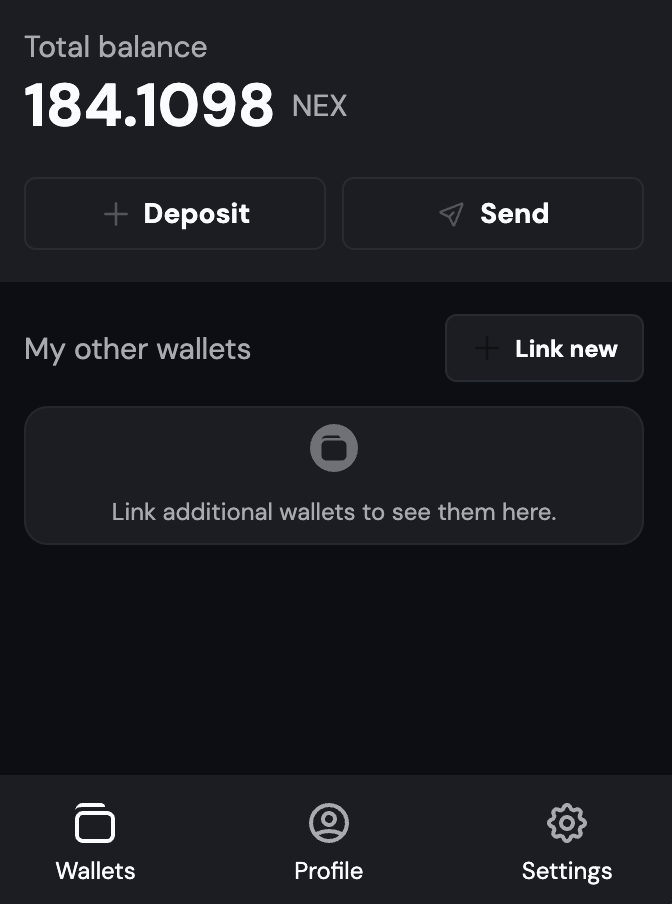 NEX Devnet Points and Devnet Tokens