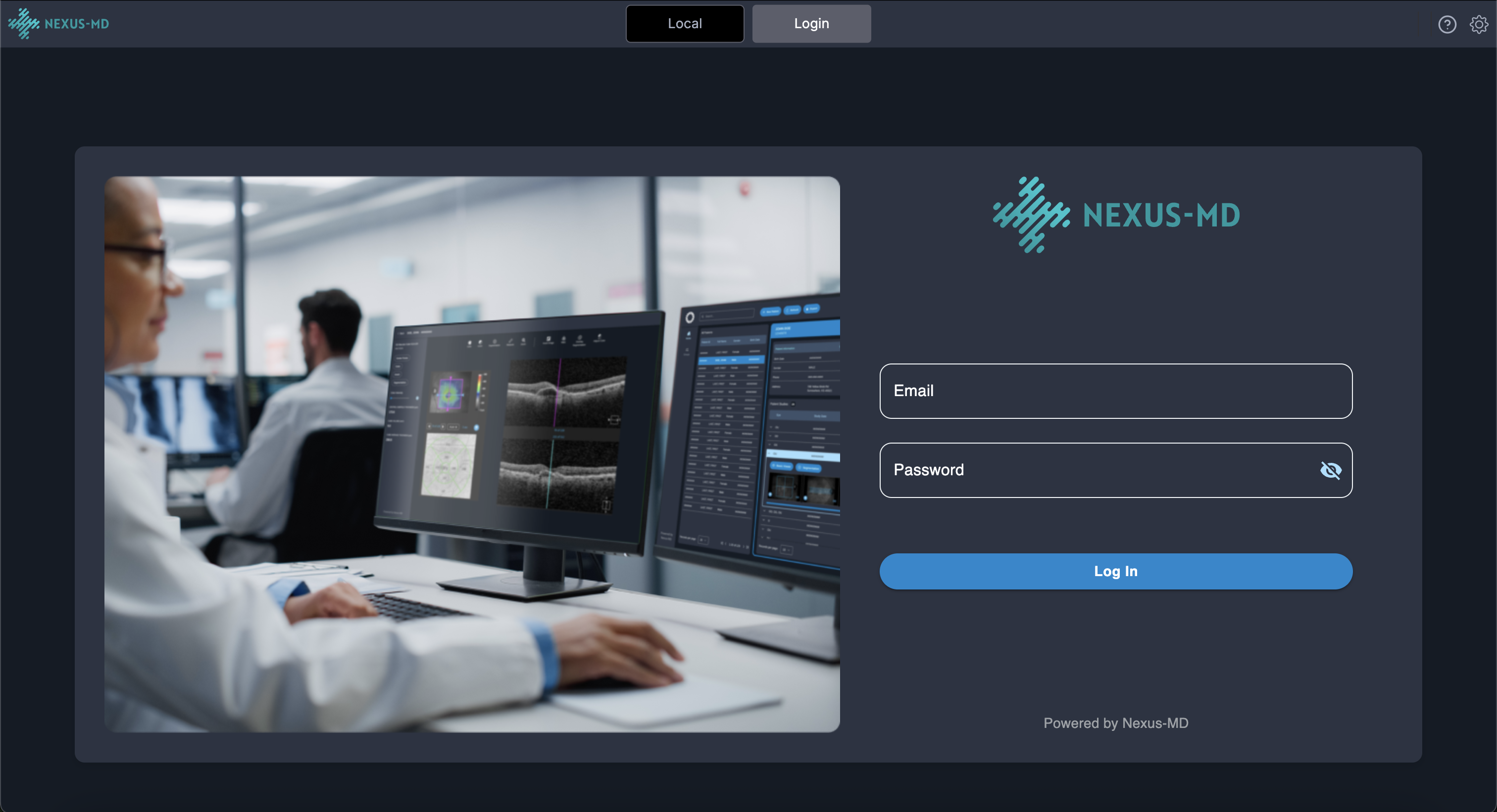 Viewer Login Page Pn