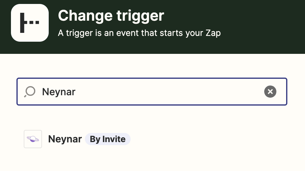 create zap