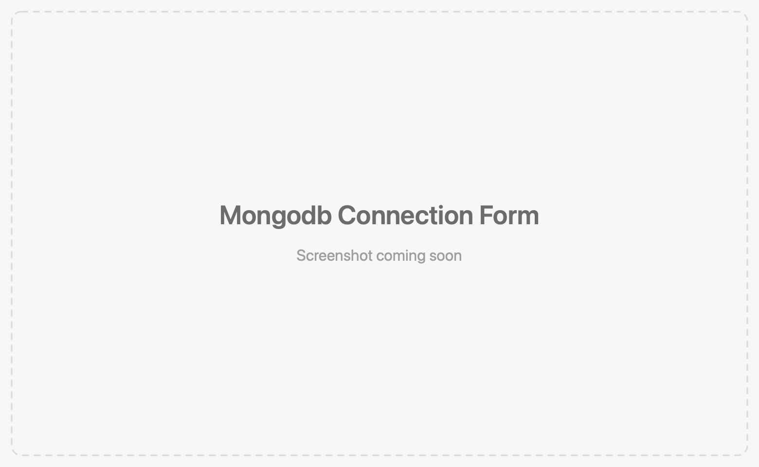 MongoDB connection form with the multi-host Hosts editor