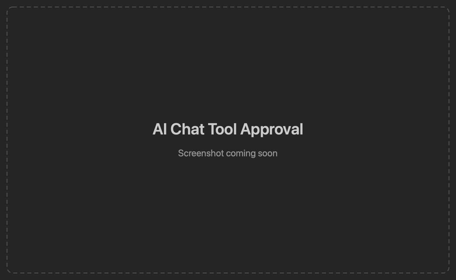 Per-card tool approval