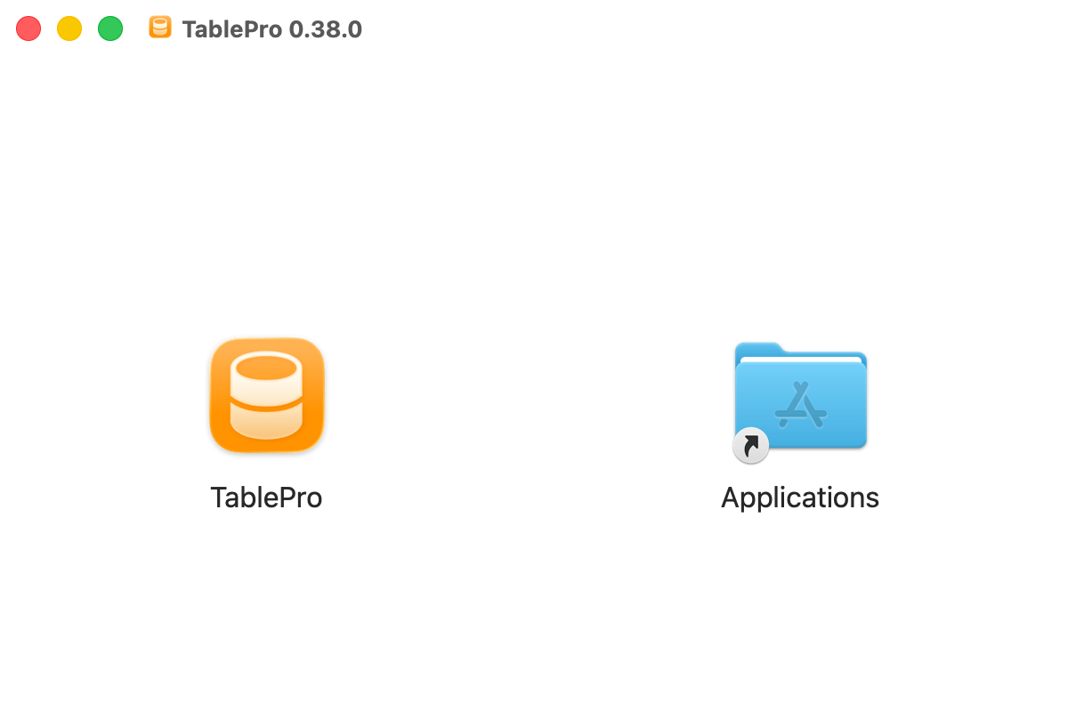 Drag to Applications