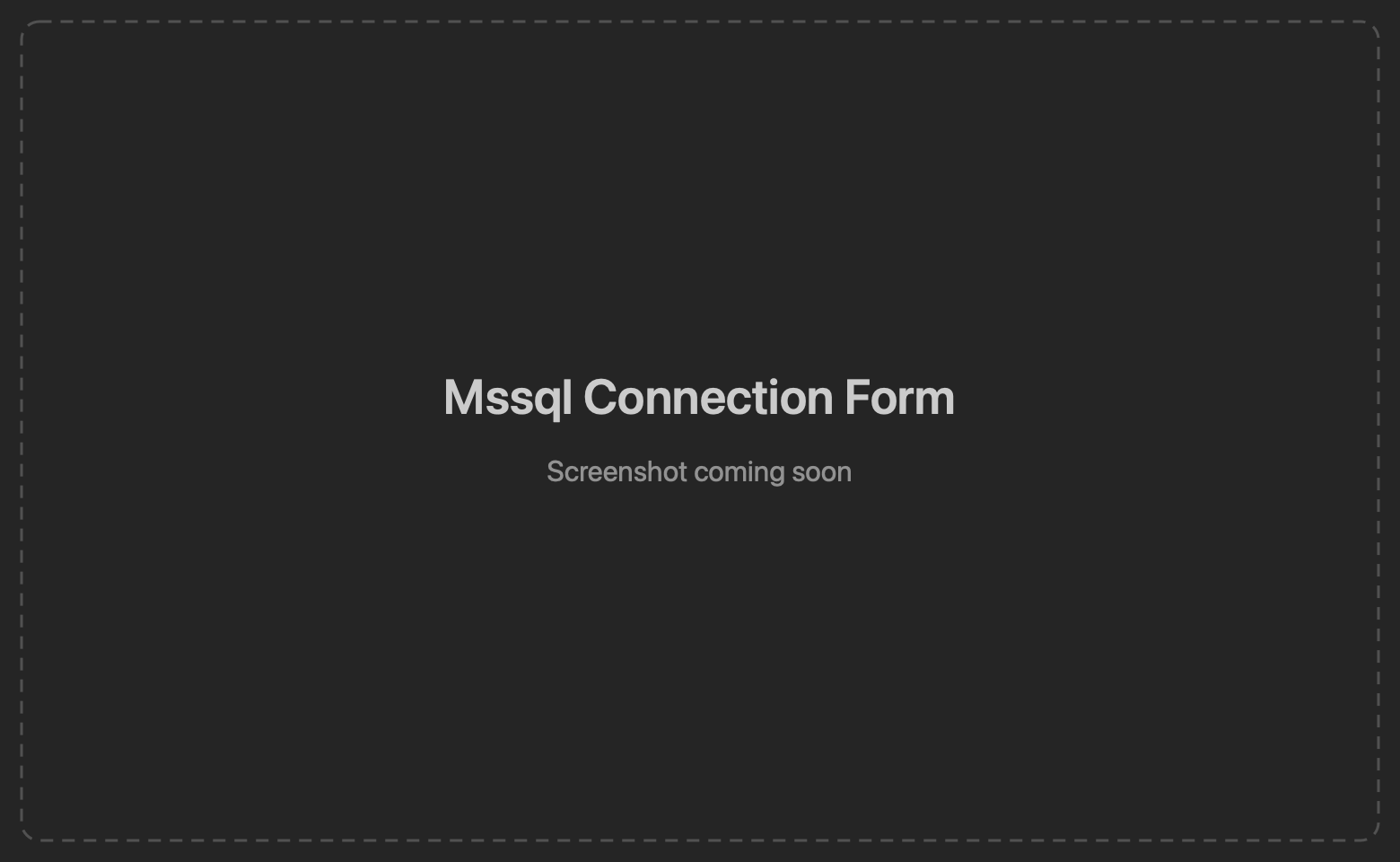 SQL Server connection form with host, port, credentials, database, and schema fields