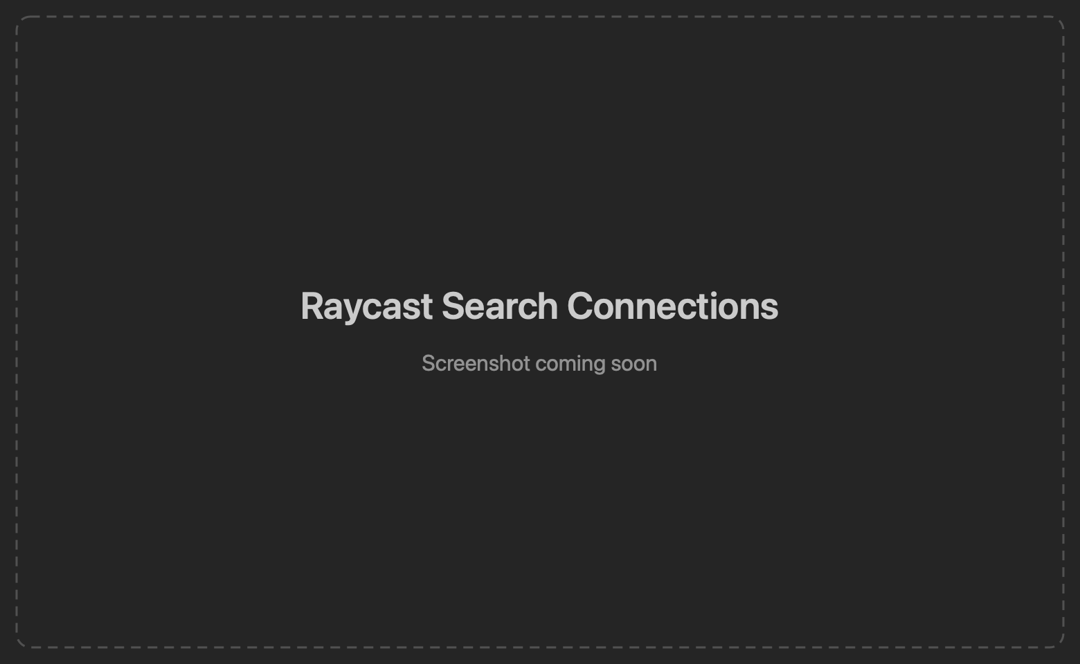 Raycast window listing TablePro connections