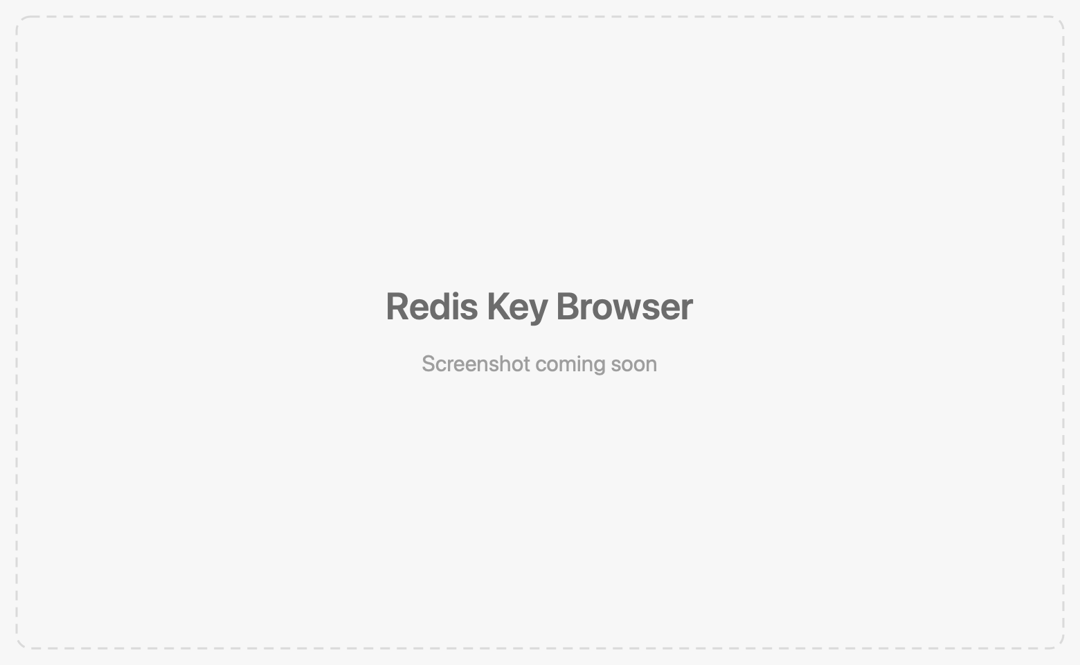 Redis keys grouped by namespace in the sidebar with values in the data grid