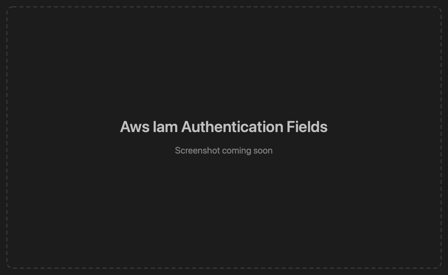 Connection form with Authentication set to AWS IAM (Profile)