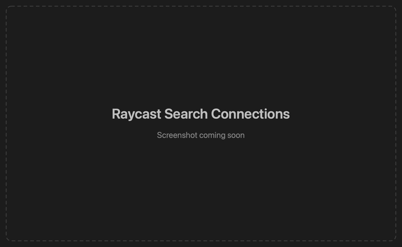 Raycast window listing TablePro connections