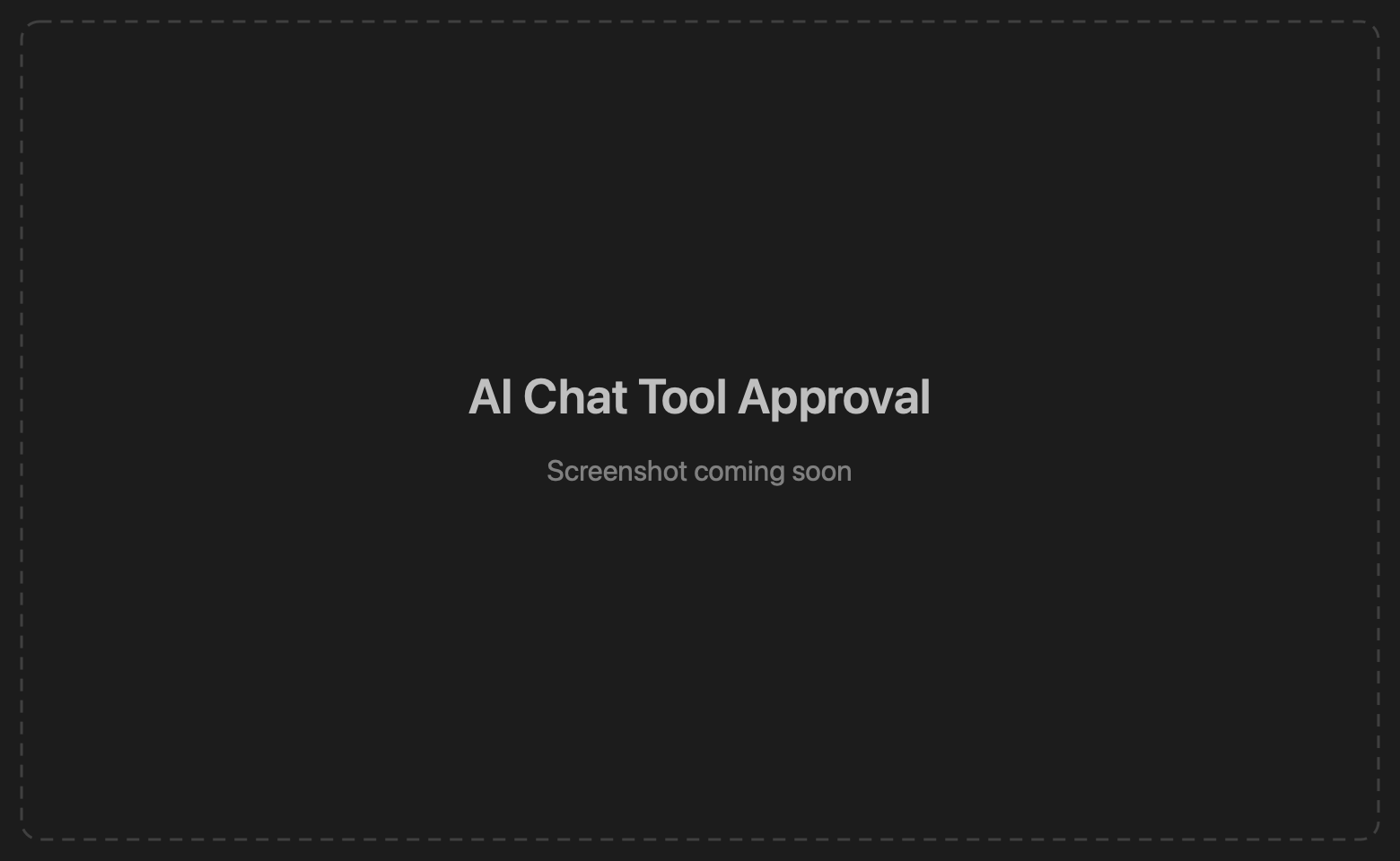 Per-card tool approval