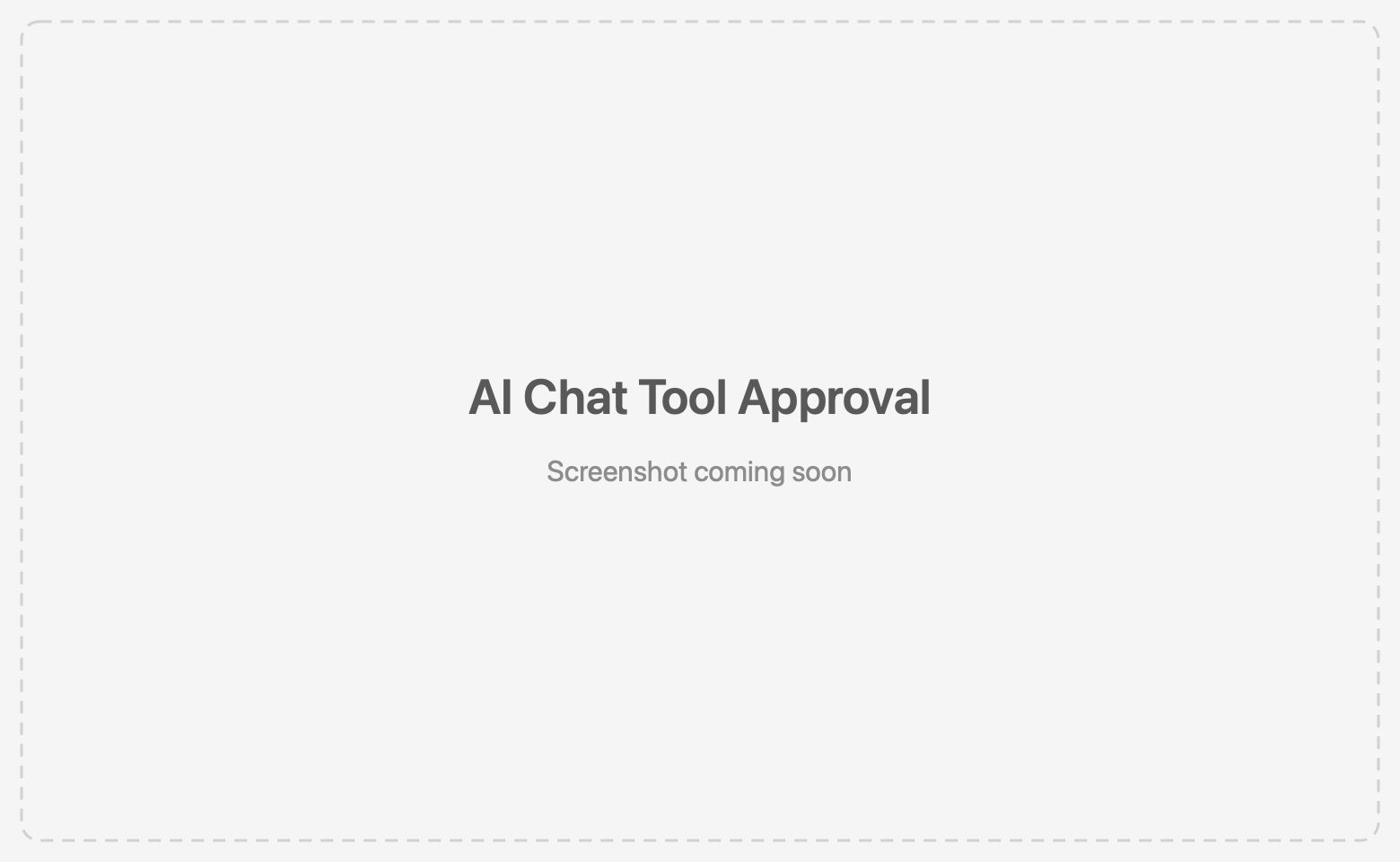 Per-card tool approval