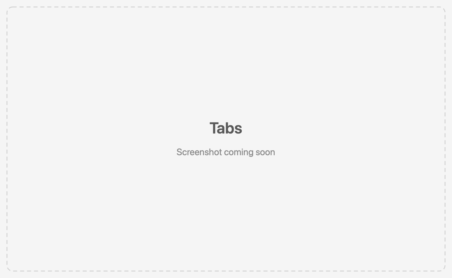 Native tab bar with query and table tabs