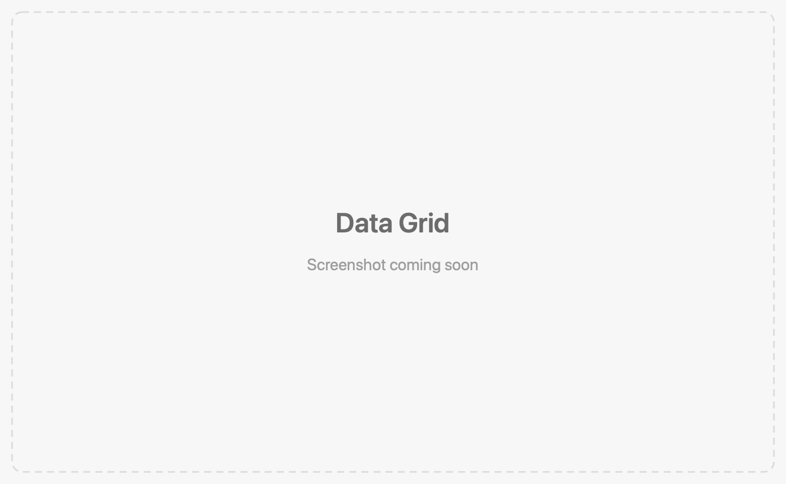 Data grid