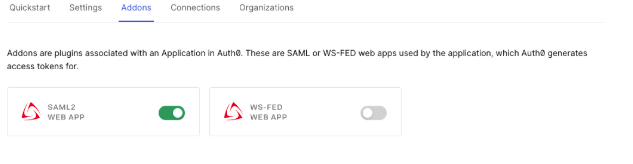 Select SAML