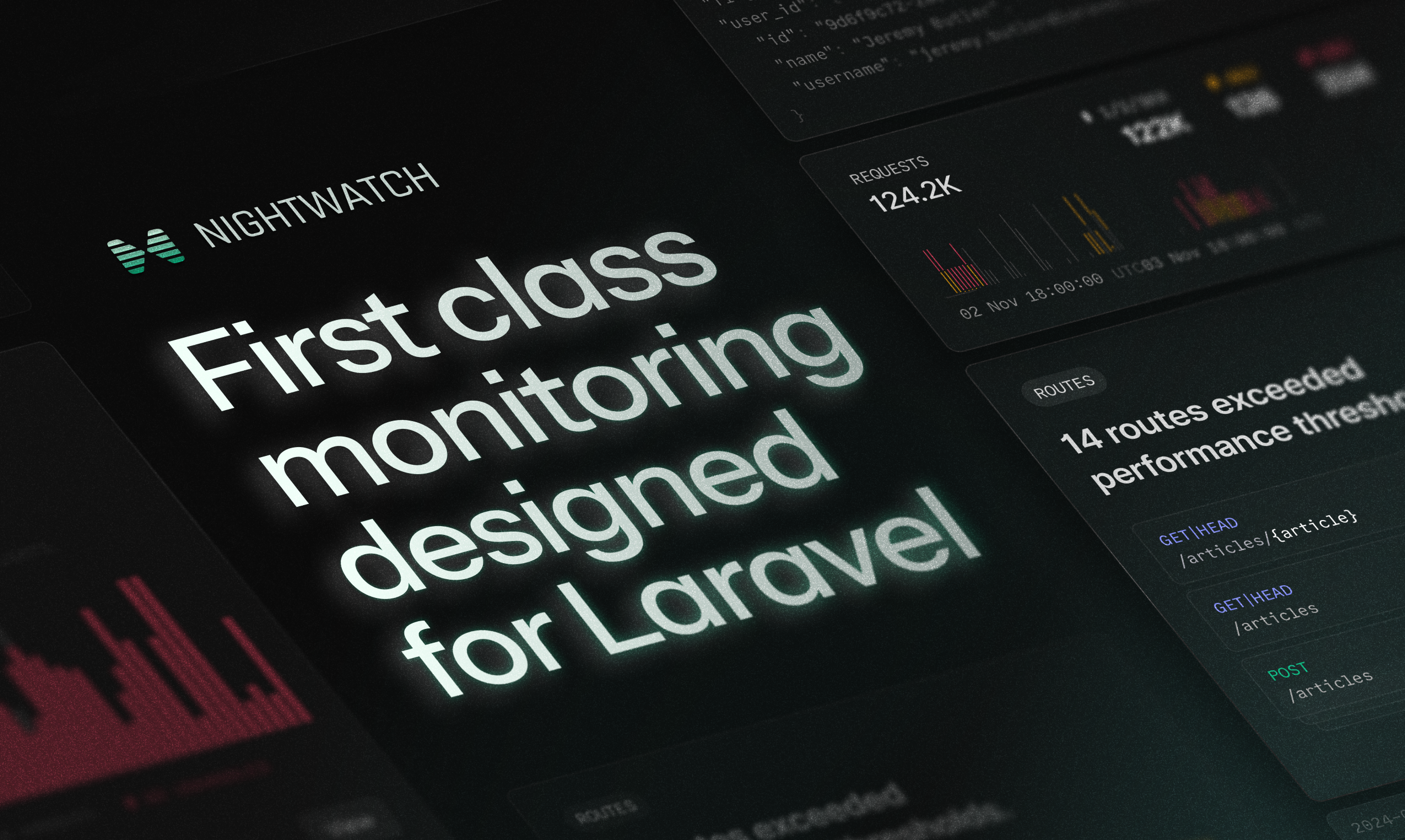 First class monitoring designed for
Laravel
