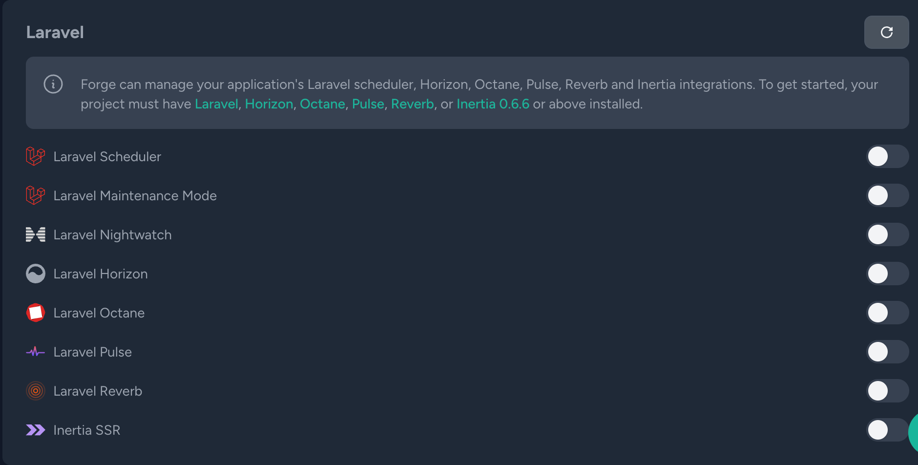 Nightwatch integration