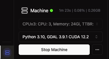 Stop Machine Button