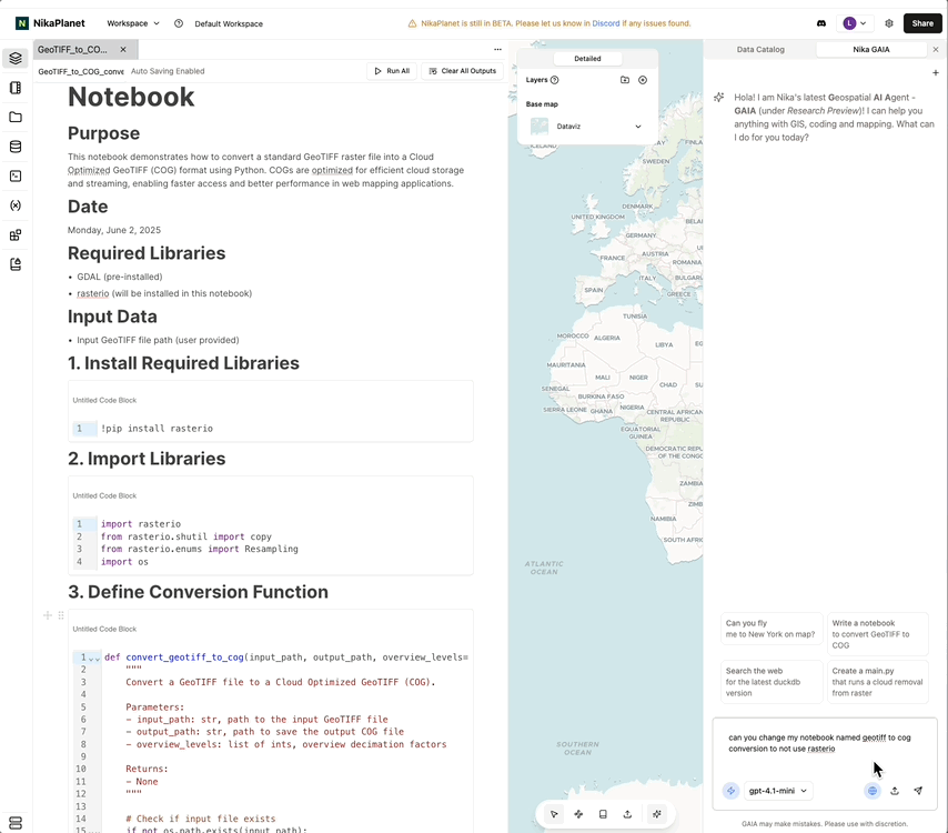 Nika GAIA v4 Analyst Mode
