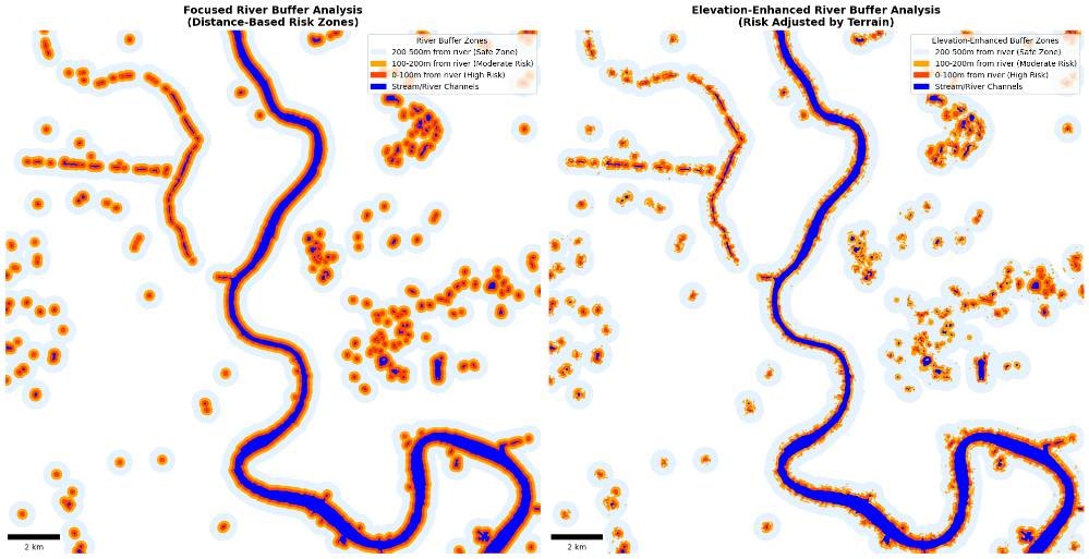 Flood Risk Data LULC In Urban Areas
