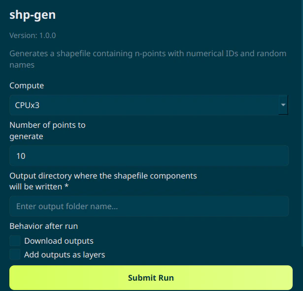 QGIS Submit
