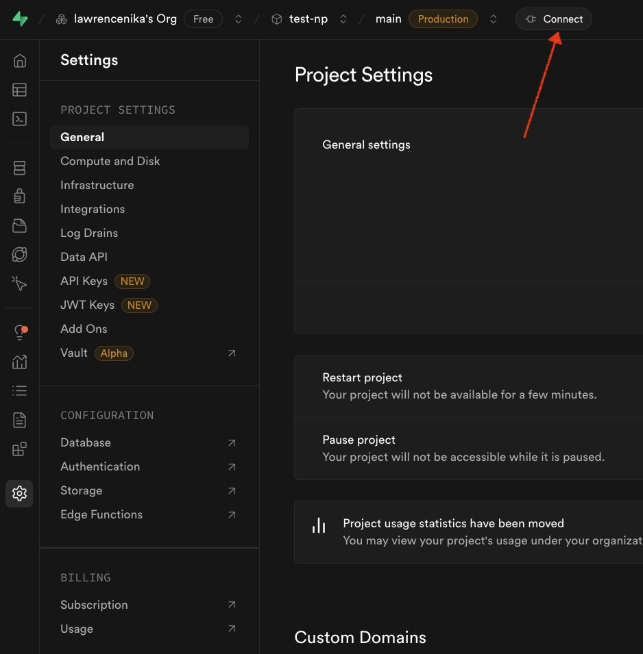 Connect PostgreSQL Step 2-1