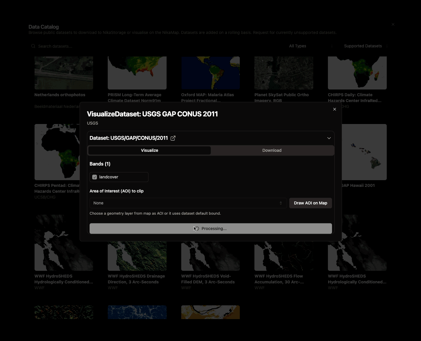 Extended Dataset Support