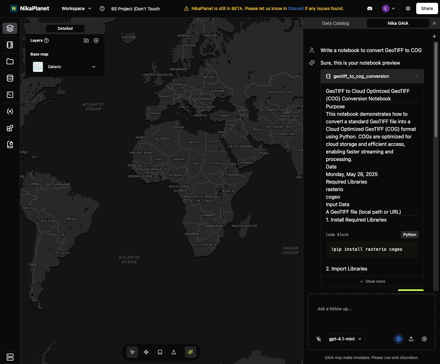 Notebook Block Management