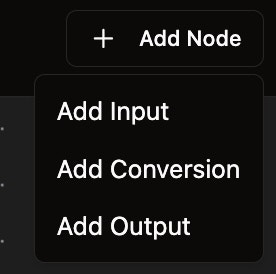 Add Node Options