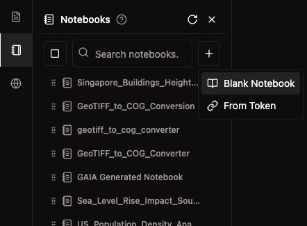 Create Blank Notebook