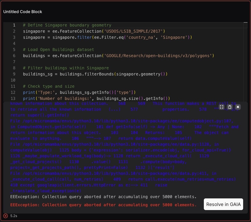 Exception Handling with AI