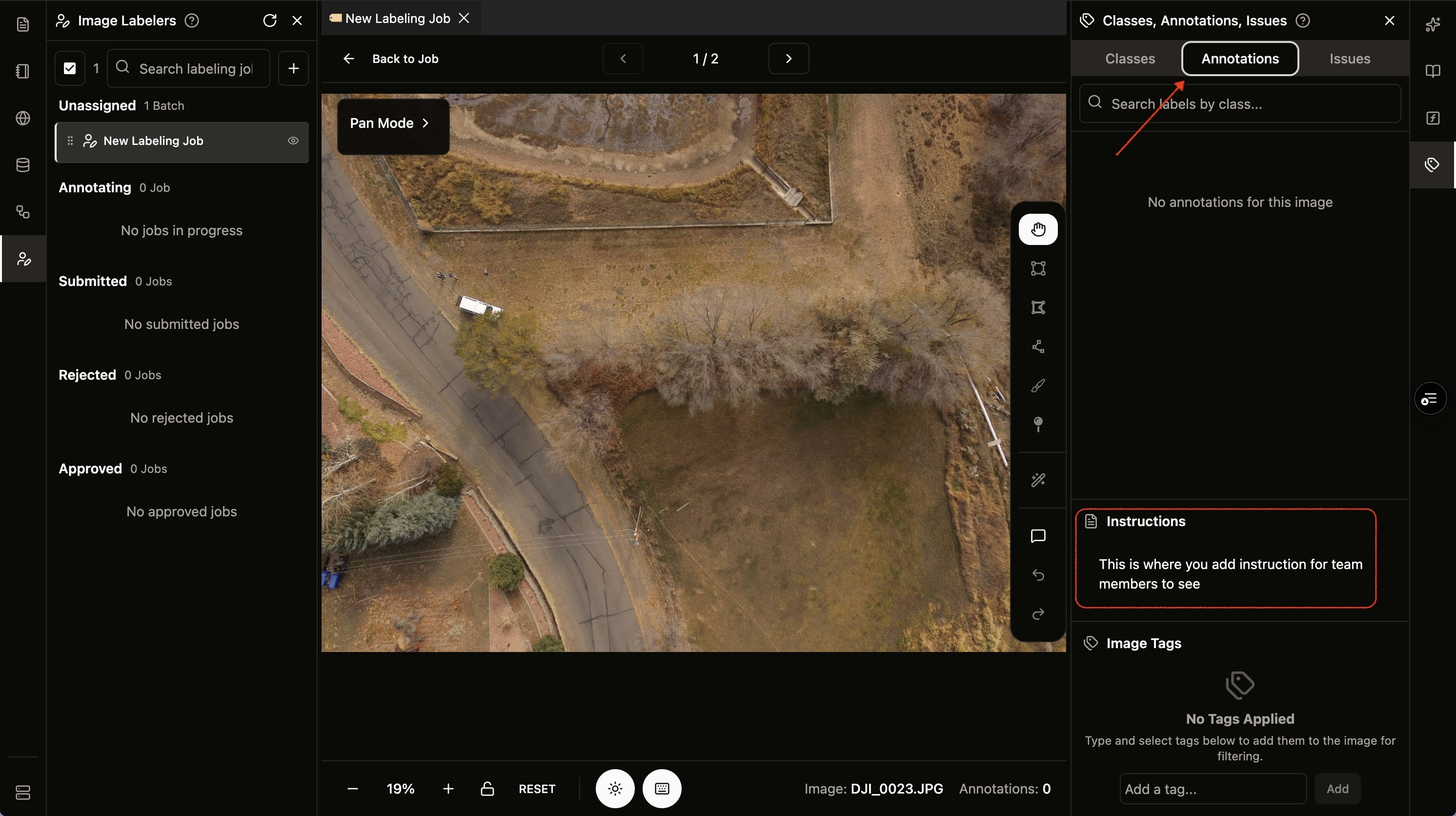 Assignee View of Instructions