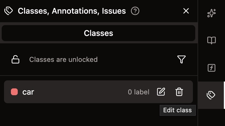 Edit or Remove Class