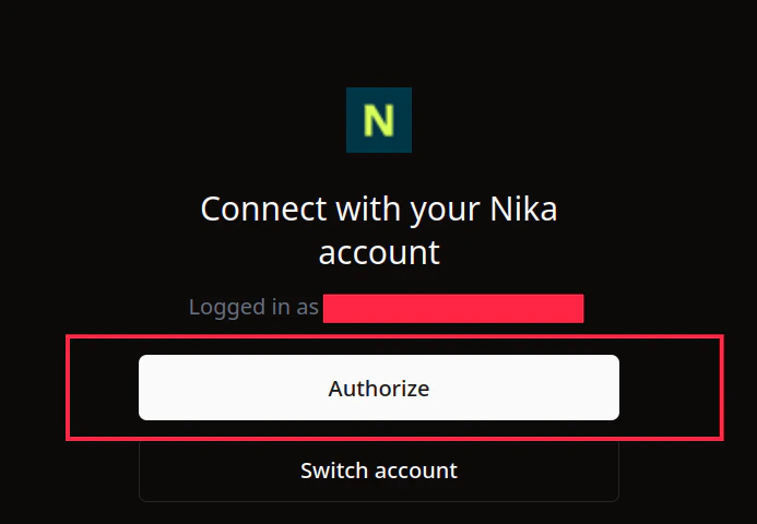 NikaPlanet Login