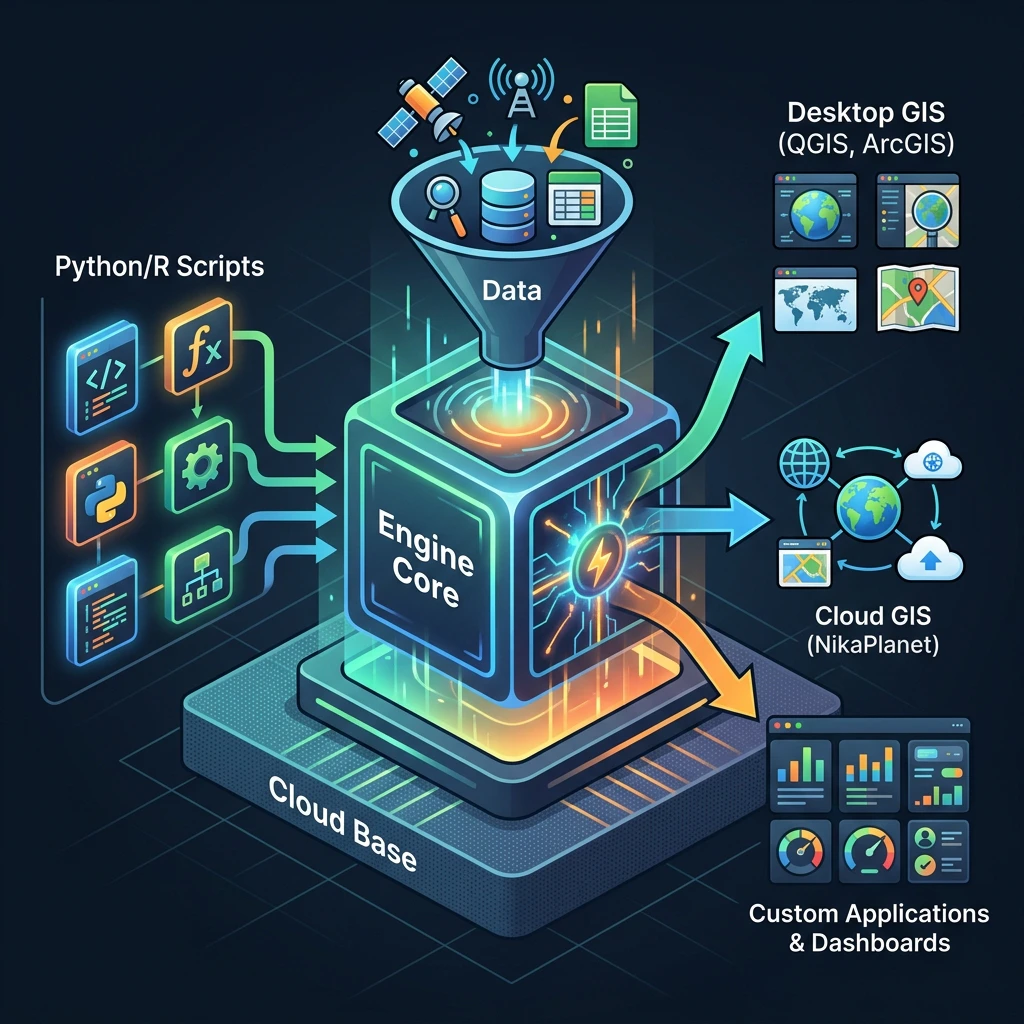 NikaGeoEngine Architecture