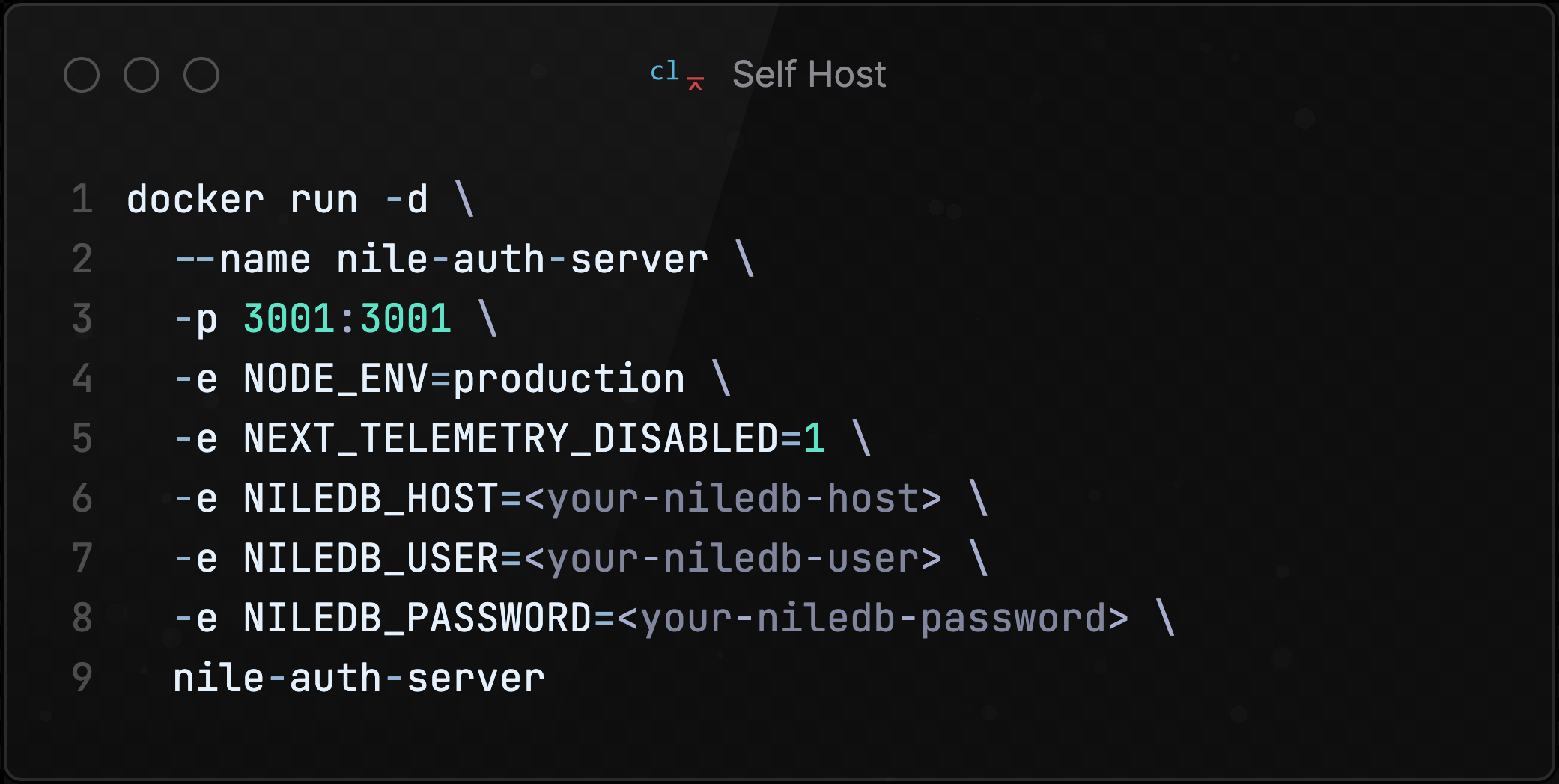 Self-Host