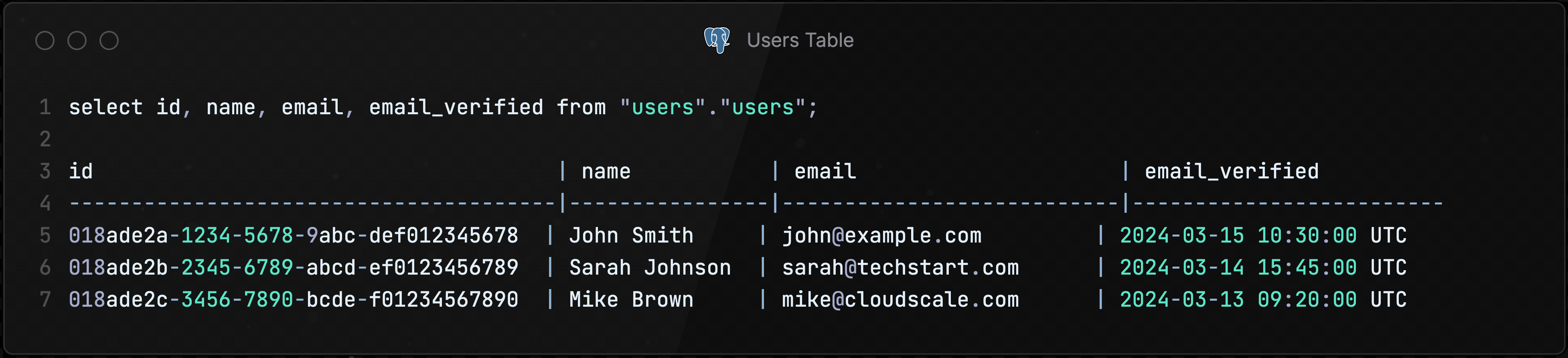 Table-Users