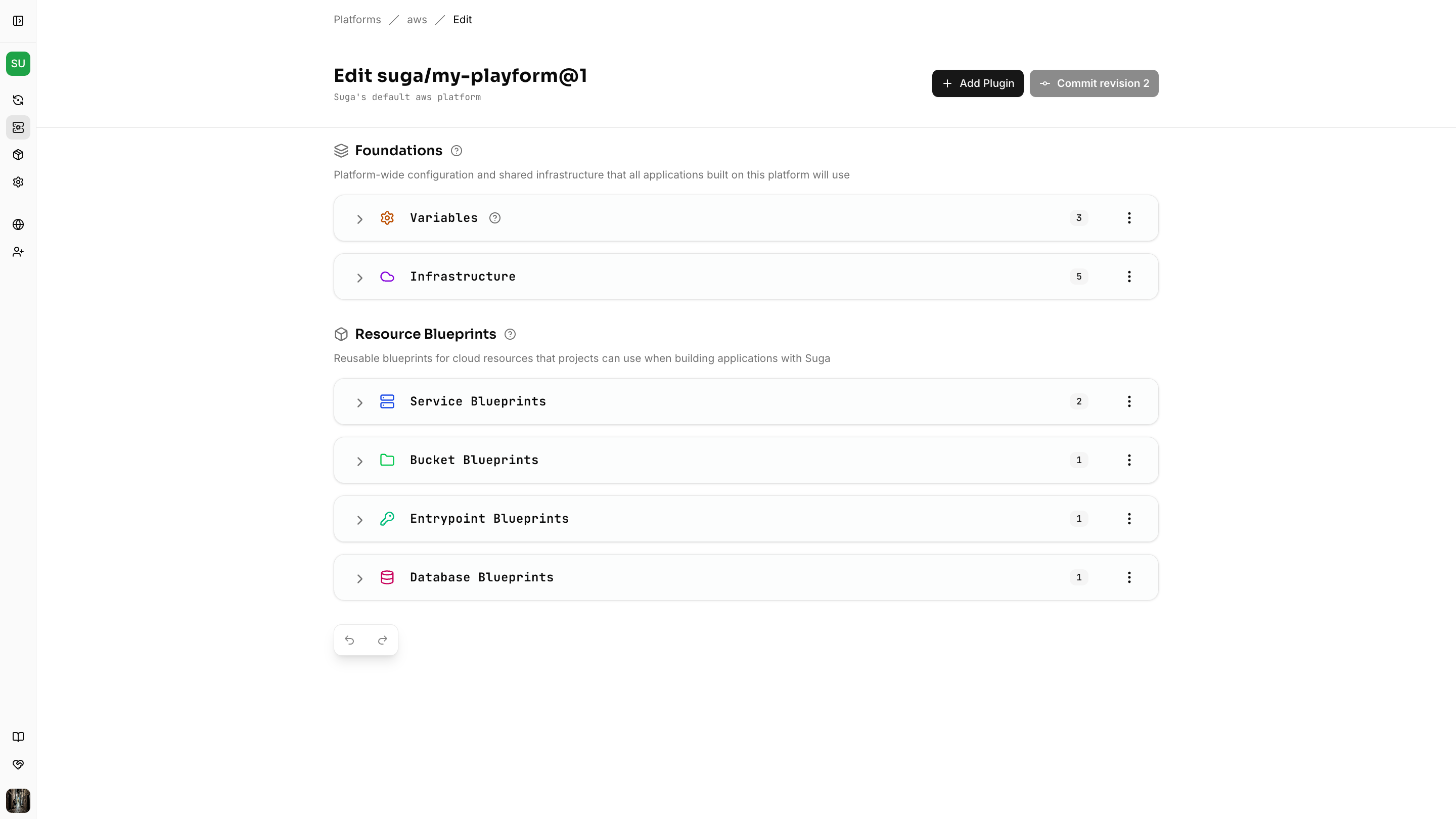 Edit Platform Dialog