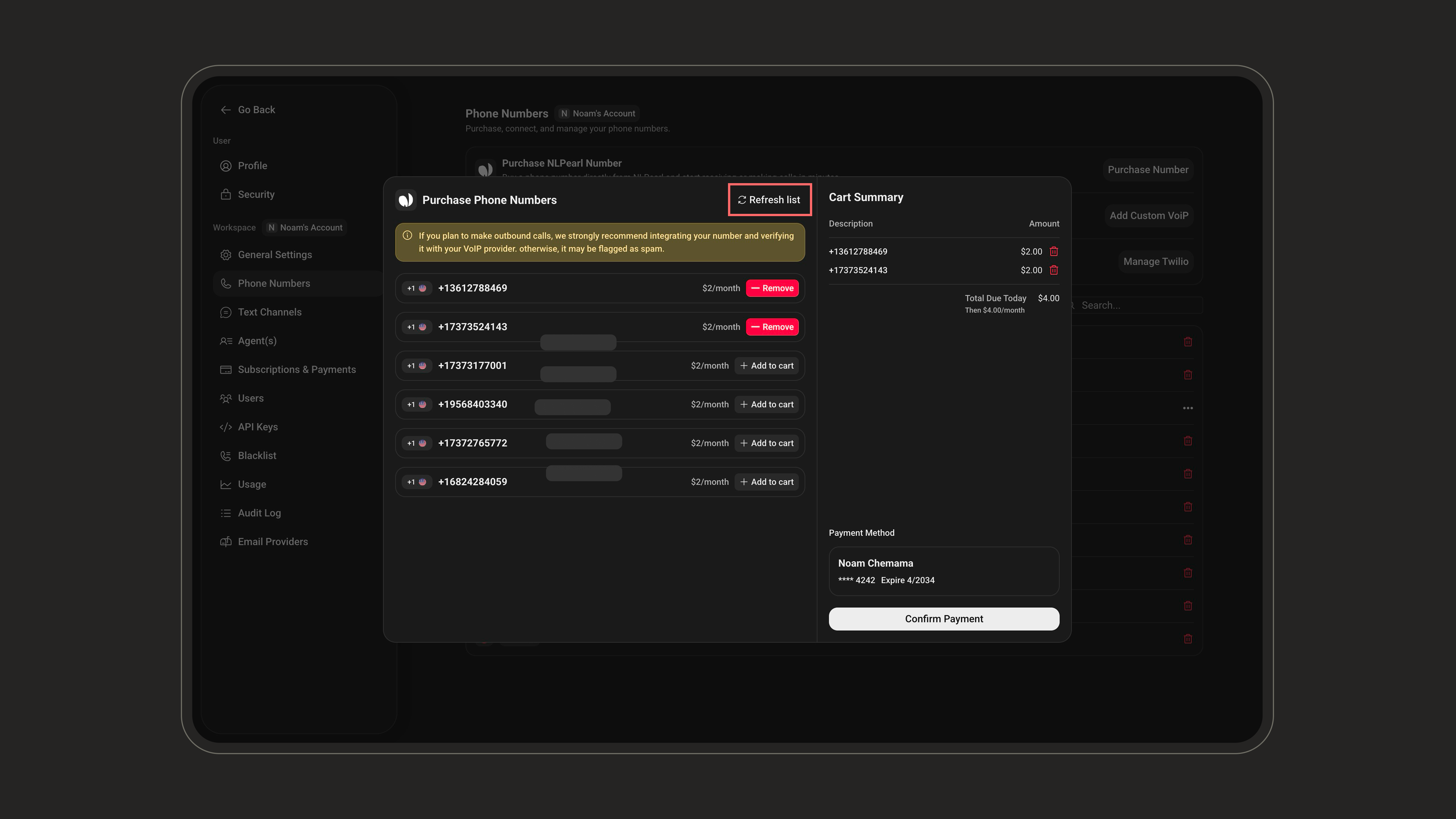 Send Email action interface on light mode