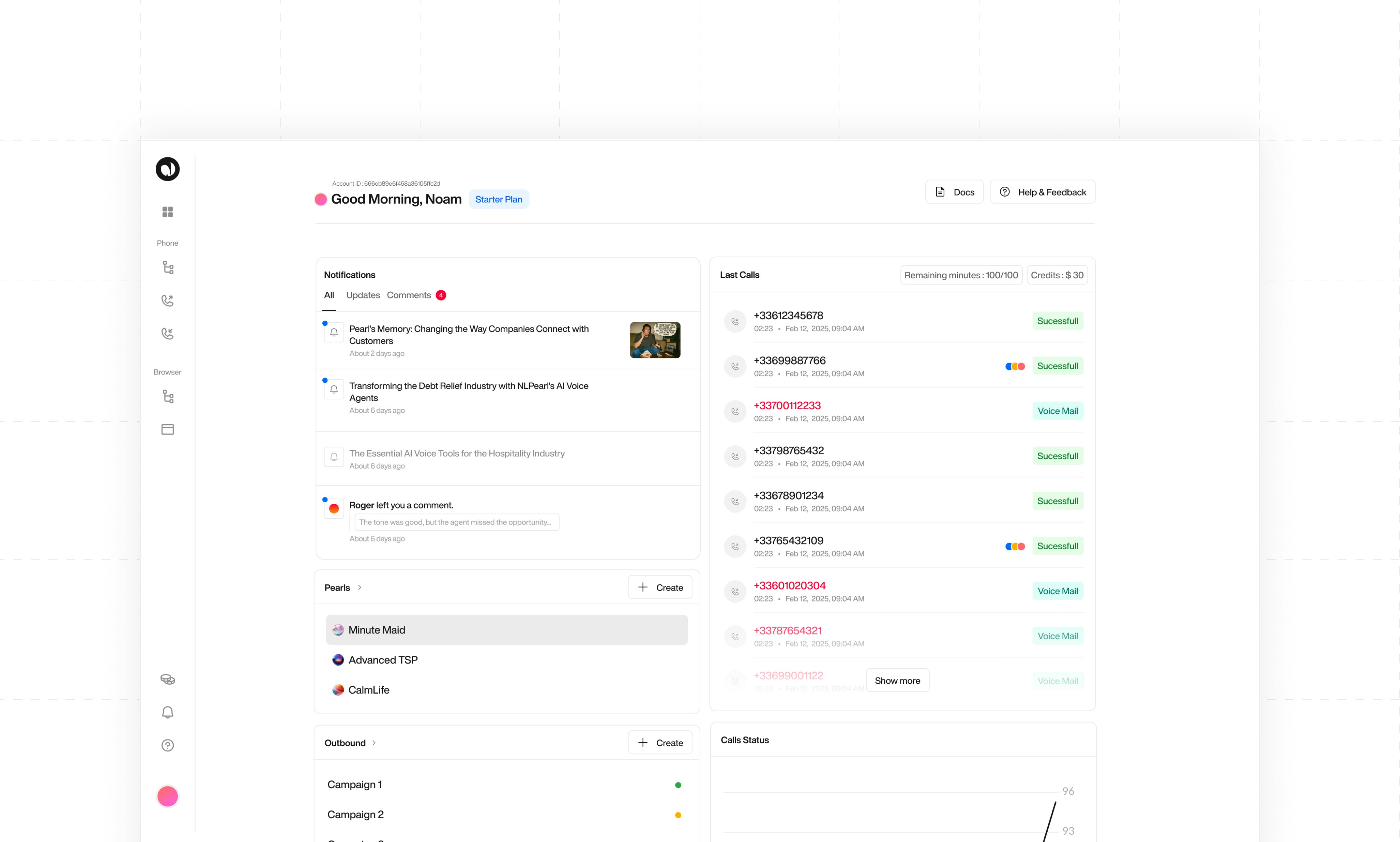Send Email action interface on light mode