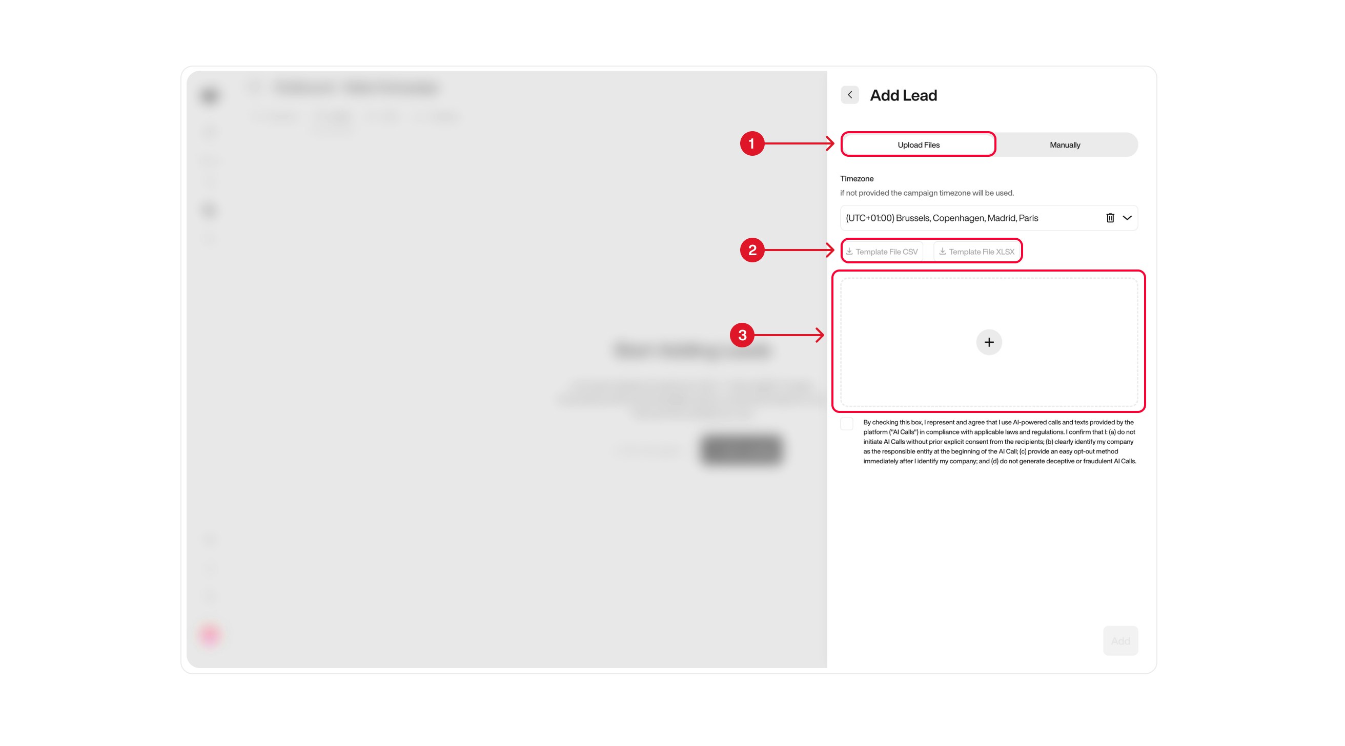 Send Email action interface on light mode
