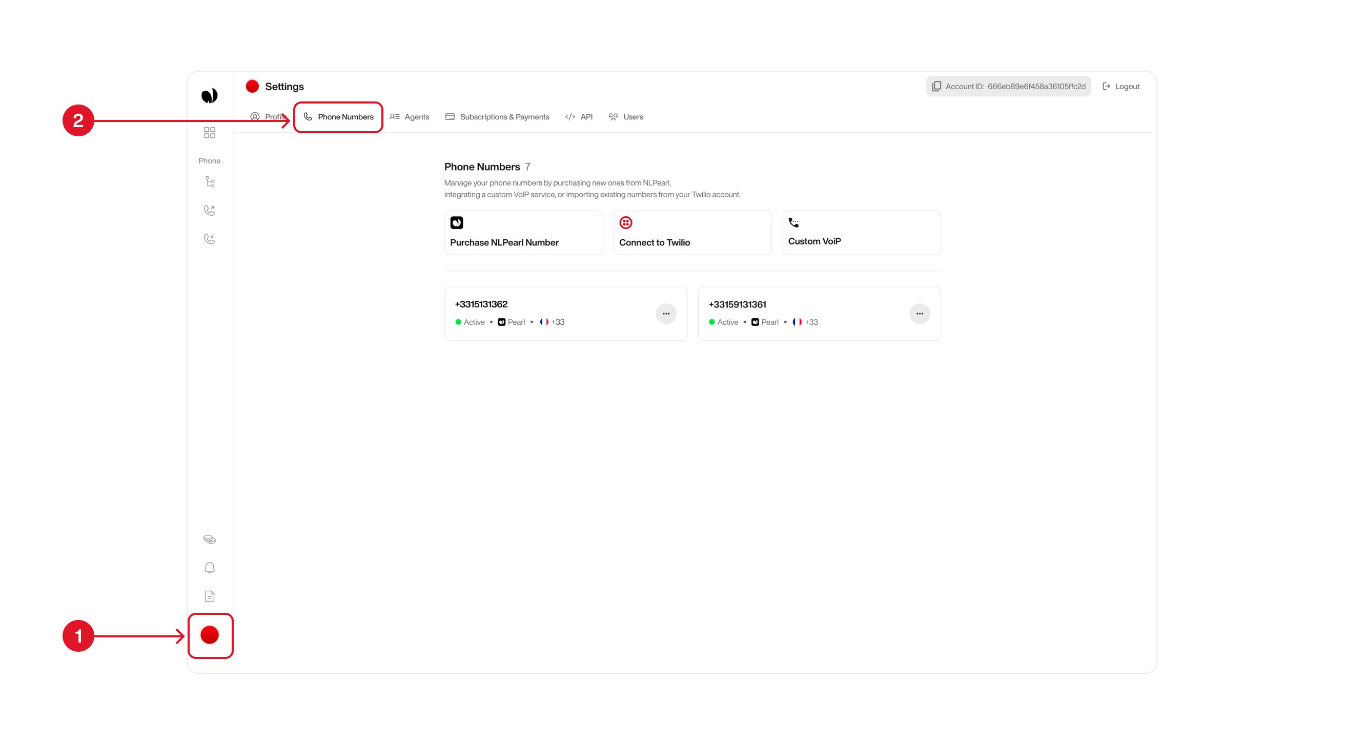 Send Email action interface on light mode