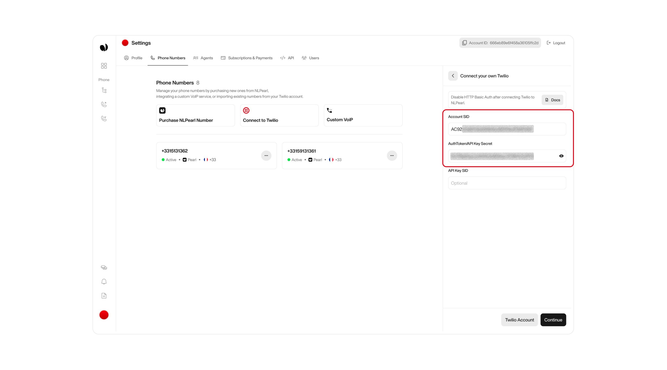 Send Email action interface on light mode