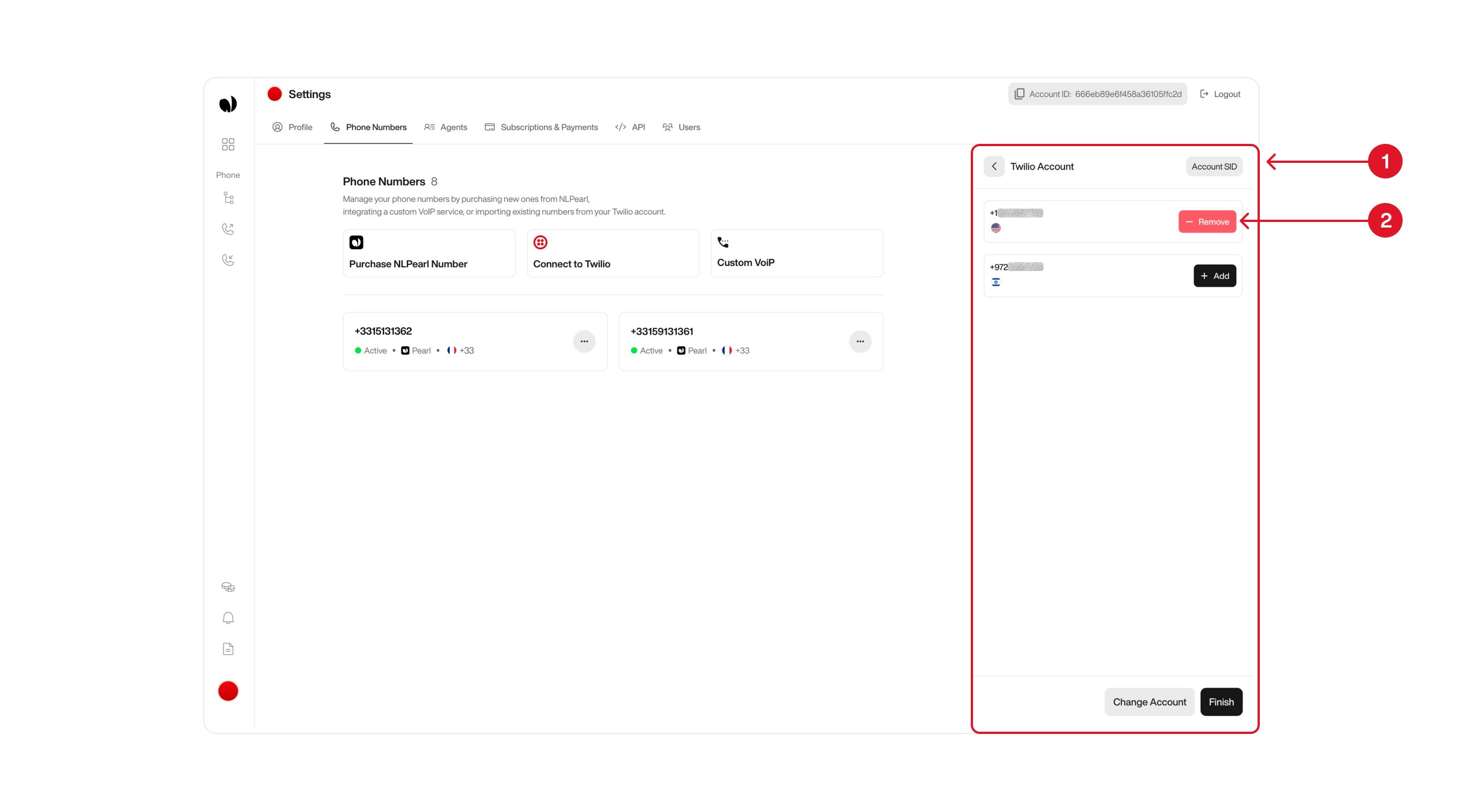 Send Email action interface on light mode