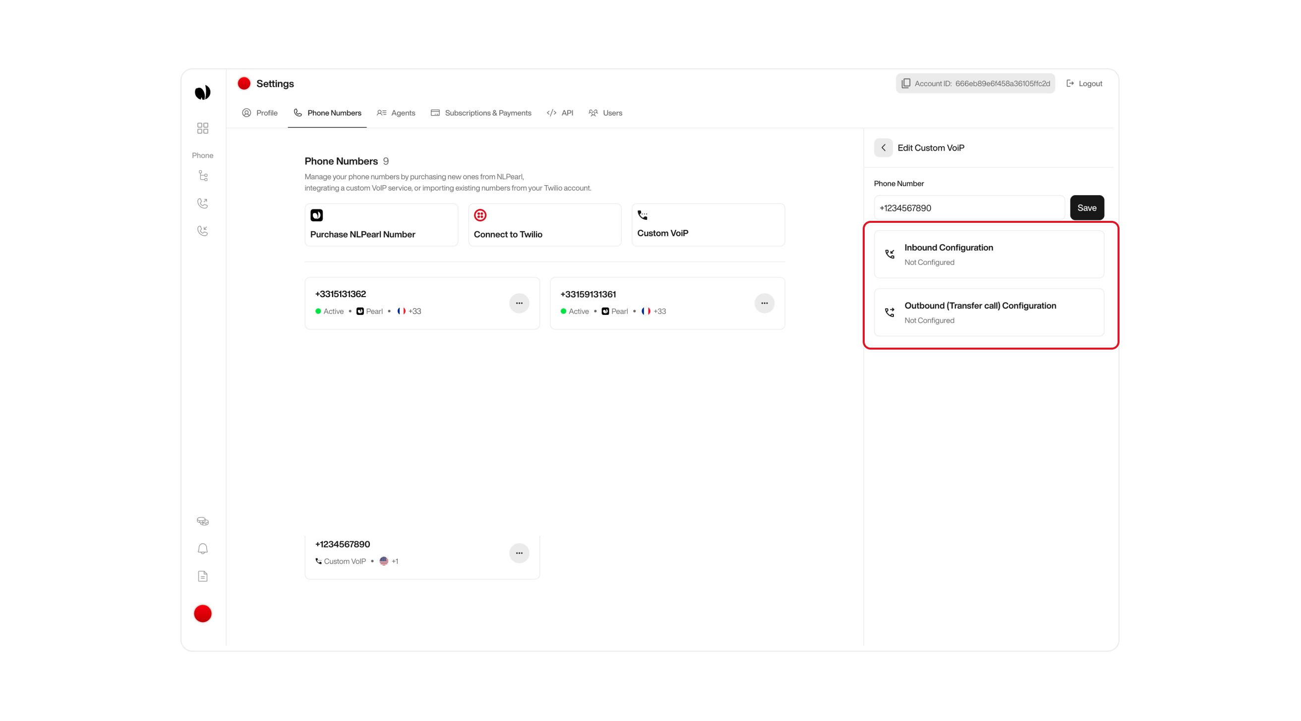 Send Email action interface on light mode