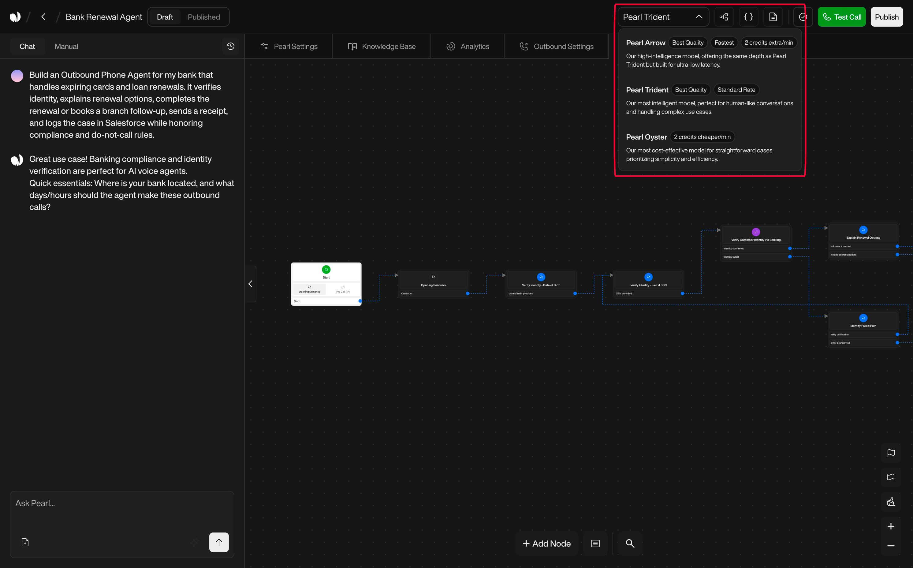 Send Email action interface on light mode